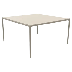 Xaloc Cream Glass Top Table 140 by Mowee
