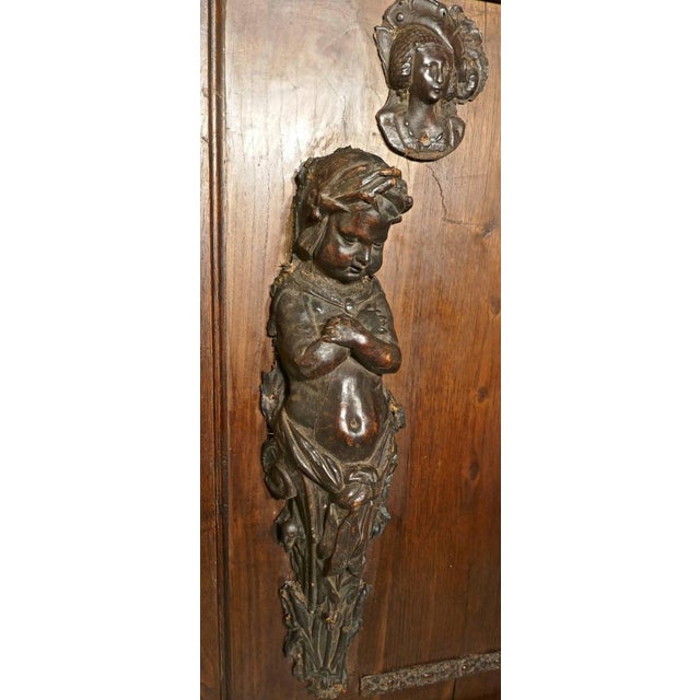 Early 18th Century Vintage Leathermache Putti, 1700s For Sale - Image 5 of 11