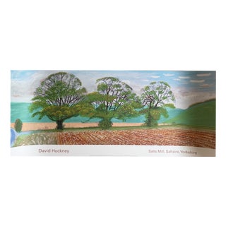 David Hockney, Autumn Trees Near Thixendale, 2008, Paper For Sale