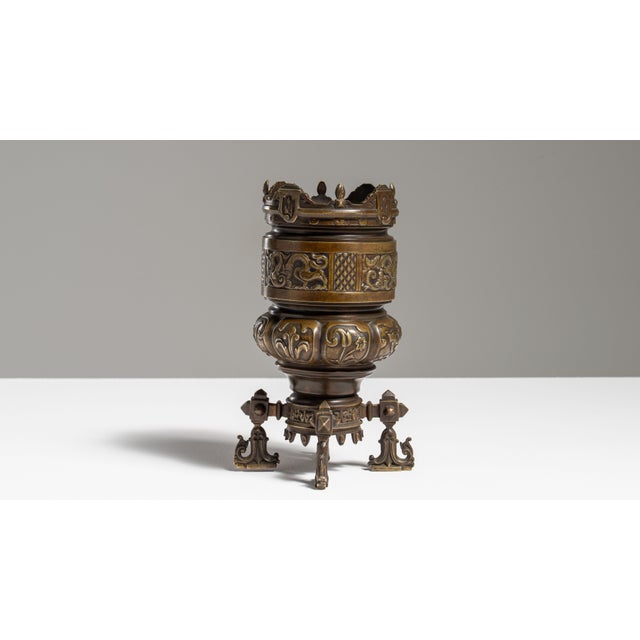 19th Century Chinese Bronze Censer For Sale - Image 13 of 15