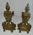 Vintage Pair of Classical Design Bronze Andirons From Upstate New York For Sale - Image 9 of 9