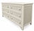 Mid 20th Century Vintage Henry Link Wicker Dresser – Six Drawers, Braided Rattan Trim. For Sale - Image 5 of 7