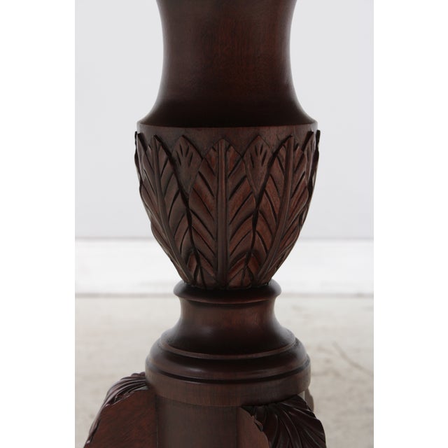 Stickley Mahogany Double Pedestal Dining Table For Sale In Philadelphia - Image 6 of 17