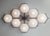 Not Yet Made - Made To Order 21st Century Beehive Bronze Glossy White Murano Flush Mount by Fabio LTD For Sale - Image 5 of 7