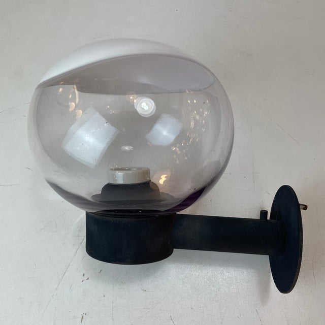 Murano Wall Lamps attributed to Vistosi, Italy, 1980s, Set of 2 For Sale - Image 11 of 18