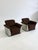 These exceptional Space Age armchairs by Gian Pietro Arosio , designed in the 1970s, are among the most characteristic...