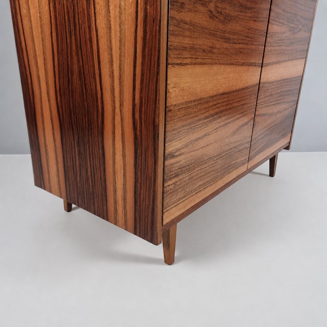 Vintage Wardrobe in Walnut, 1970s For Sale - Image 10 of 13