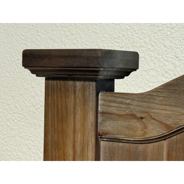 2010s Queen Size Gallery Furniture Rustic Oasis Mansion Bed Frame For Sale - Image 5 of 12