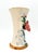 Vintage Italian Hand-Sculpted Floral Vase | Hand Painted Ceramic | Cottagecore, French Garden, Italian Pottery For Sale - Image 11 of 14