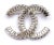 Chanel Classic Silver CC Baguette Crystal Brooch *Marked 18 *Made in France -Approximately 1.5″ x 2″ -Very pretty and...