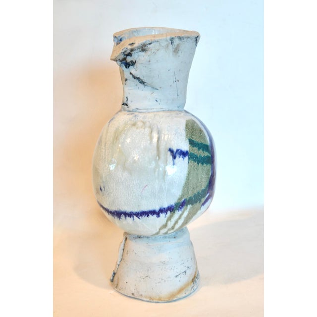 Modern 1970s Modern Studio Ceramic Art Sculpture by Artist Phyllis Baker Hammond For Sale - Image 3 of 9
