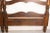 Wood French Fir Headboard for Queen Size Bed, 1940s For Sale - Image 7 of 12