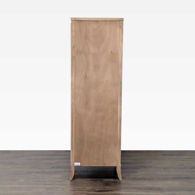 Arhaus Tall Wooden Dresser With Jewelry Cabinet For Sale In San Francisco - Image 6 of 12