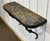 Console Table in Forged Steel and Slate Top, 1950s For Sale - Image 10 of 12