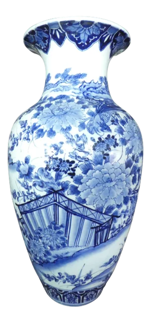 Palace Size 19th Century Antique Japanese Imari Vase