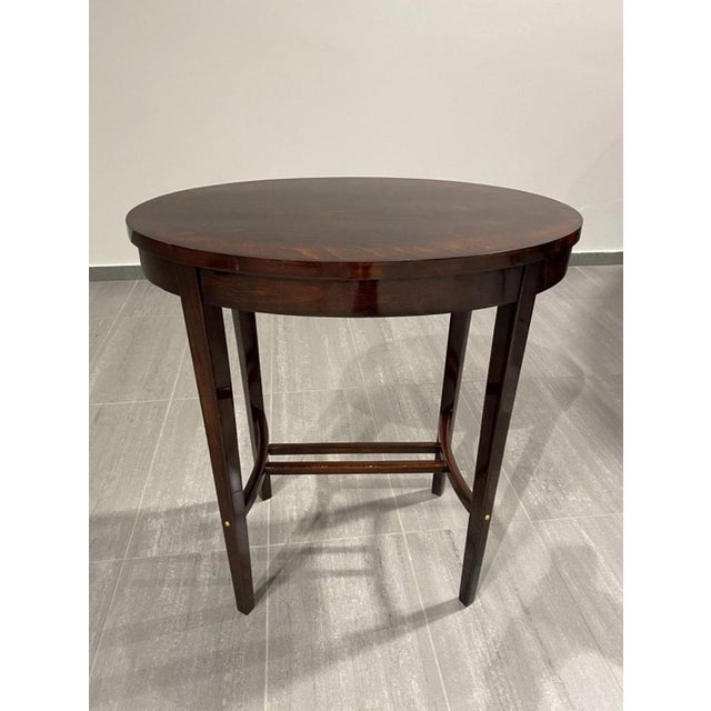 Oval Table by Josef Hoffmann for Wiener Werkstätte, 1890s For Sale - Image 5 of 6