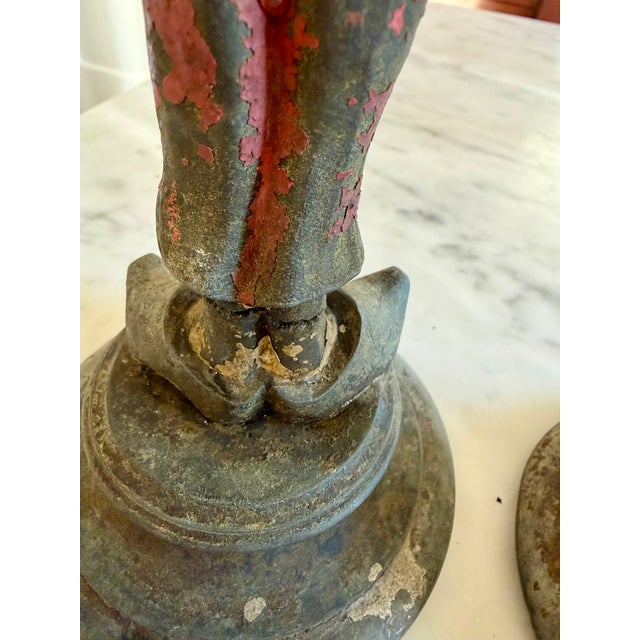 Pair of 19th Century French Figural Candle Holders For Sale - Image 13 of 18