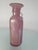Glass Pink Iridescent Scavo Murano Glass Vase by Archimede Seguso, 1950s For Sale - Image 7 of 9