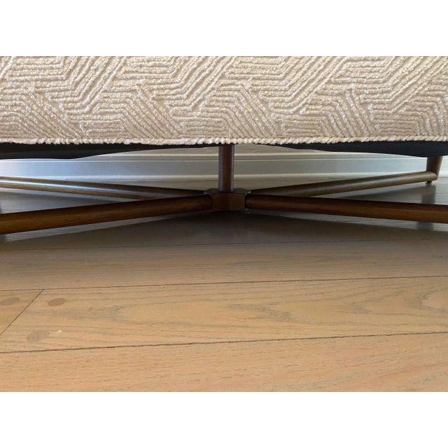 Rare Vintage T.H. Robsjohn-Gibbings Attrib. Bench, Two Available For Sale - Image 10 of 12