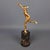 Bronze Statue of Mercury on a Marble Base, 1960s For Sale - Image 4 of 15