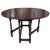 A beautiful late 19th century English oak gateleg table with a rich, timeworn patina that only comes with age. The oval...