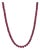41.7ct Natural Ruby Tennis Necklace in 925 Silver Wedding Jewelry for Her For Sale