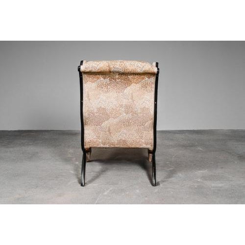 Biedermeier Wing Lounge Chair For Sale - Image 5 of 18