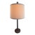 Baker Lexicon Collection Brutalist Coralium Table Lamp For Sale