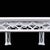 Rectangular Hollywood Regency Large Coffee Table For Sale - Image 4 of 5