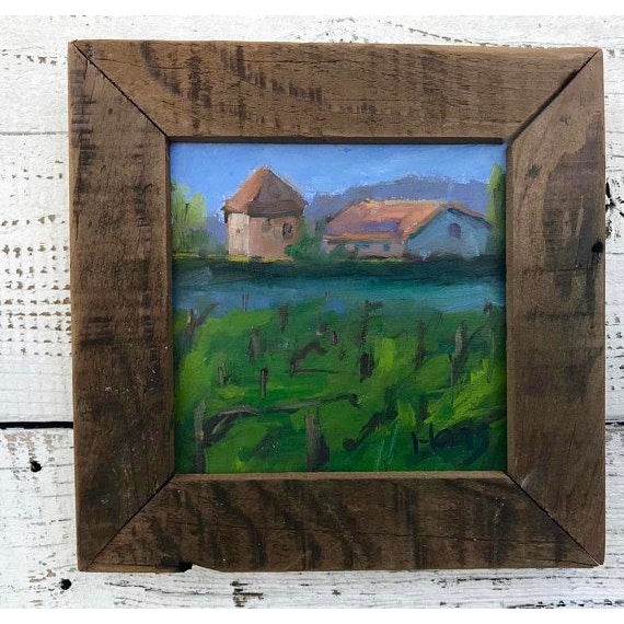 Vineyard Vines Sonoma Plein Air Oil Painting Chairish