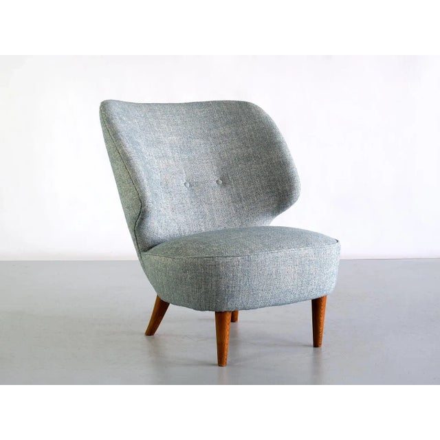 This rare easy chair was designed by Sven Staaf in the early 1950s. This particular model number 1765 was manufactured by...