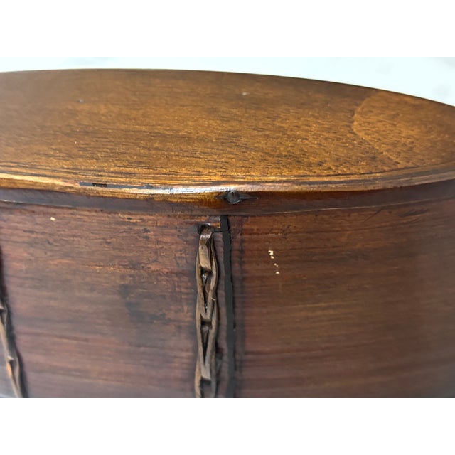 Antique/Vintage Thai Akha Hill Tribe Bamboo and Rattan Tobacco Boxes, a Pair For Sale - Image 12 of 12