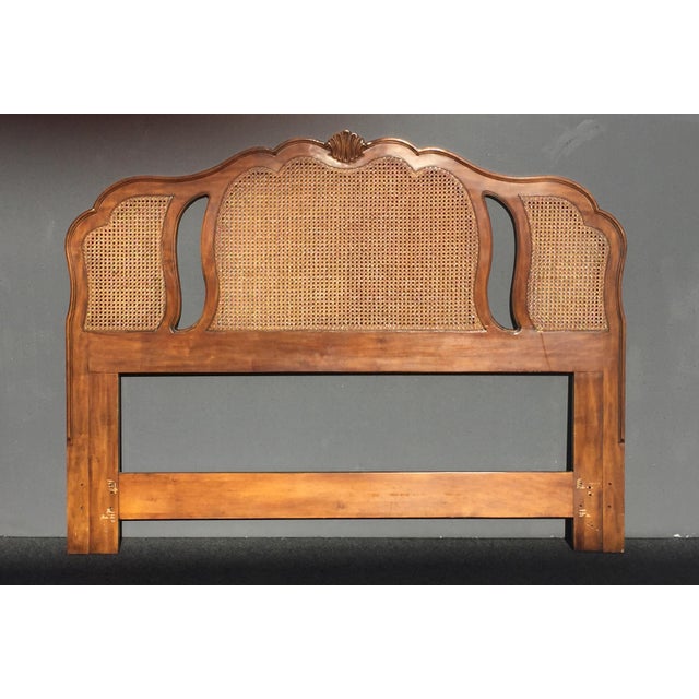 Vintage Drexel Heritage Caned French Country Cane Headboard Chairish