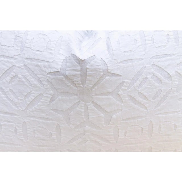 Bloom Lumbar Applique Pillow Cover For Sale - Image 4 of 9