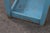 Primitive American Robin's Egg Blue Painted Wood Umbrella or Cane Stand For Sale - Image 15 of 17