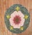 American Early 20th Century Round American Hooked Floral Rug - 2' x 2' For Sale - Image 3 of 5