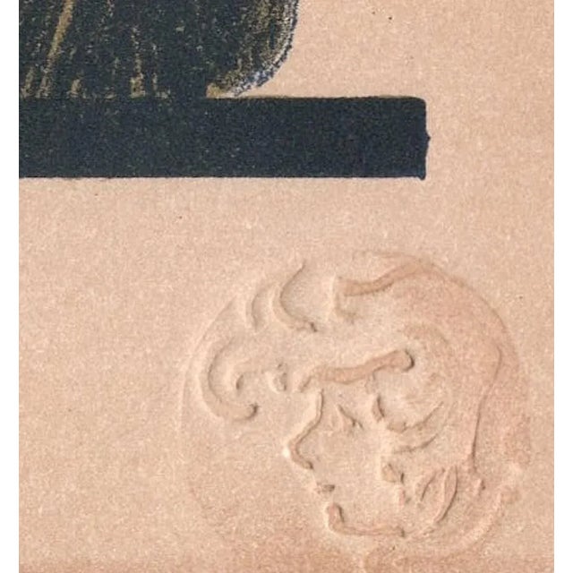 Late 19th Century Henri Bellery-Desfontaines, L'Énigme (The Enigma), 1898, Original Lithograph For Sale - Image 5 of 9