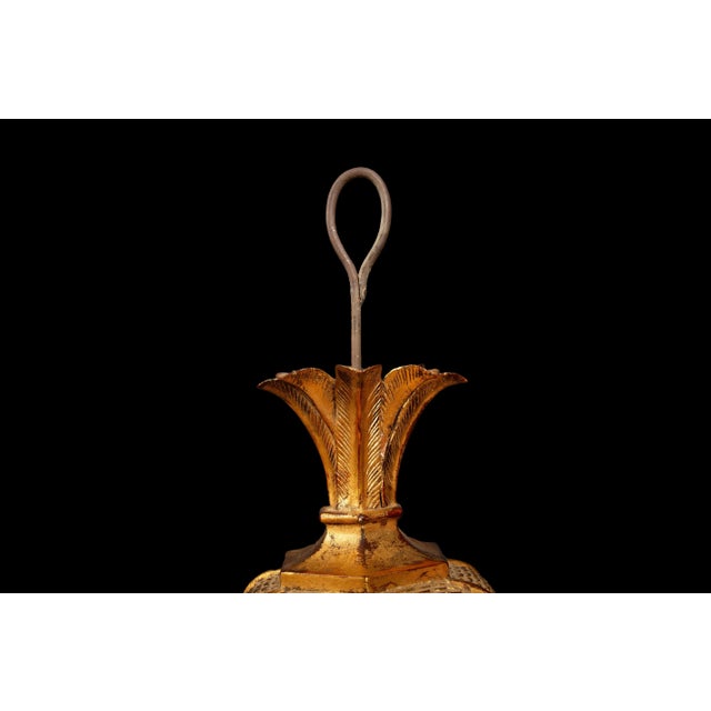 Gilded Elegance: 19th Century Venetian Lantern For Sale In New York - Image 6 of 6