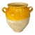 French Confit Pot With Yellow Glaze From the 19th Century #8811 For Sale