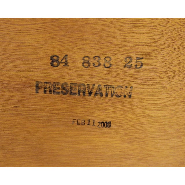 Kindel Irish Georgian Masterworks Mahogany Library Desk Table For Sale - Image 10 of 13