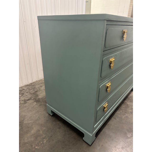 Wood Davis Cabinet Co. Chinoiserie Style Chest For Sale - Image 7 of 12