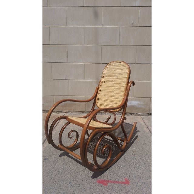 Vintage 1970s Bentwood Rocker Chairish