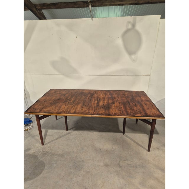 Rosewood Model 201 Conference Table by Arne Vodder for Sibast, 1960s For Sale - Image 6 of 11