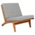 Wood GE-370 Lounge Chair with Oak Frame and Hallingdal Wool by Hans J. Wegner for GETAMA, Denmark, 1960s For Sale - Image 7 of 7