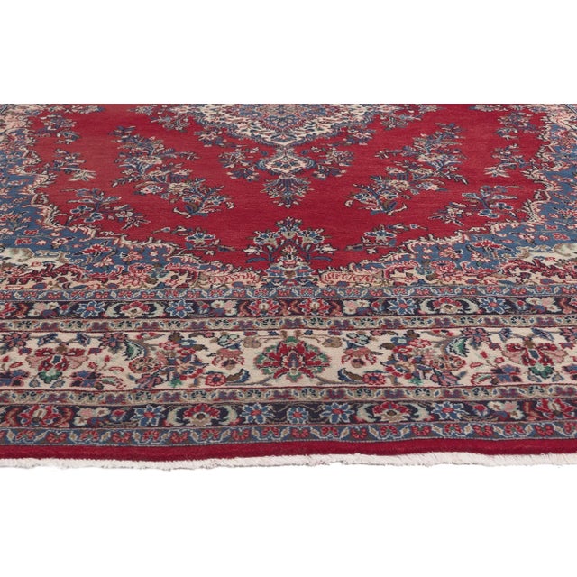 Late 20th Century Vintage Persian Hamadan Rug - 09'02 x 12'02 For Sale - Image 4 of 9