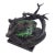 Margaret Peggy Reventlow, Abstract Sculpture 'Ten Fathoms' (Swimming Fish) Bronze With Glass Unique Piece For Sale