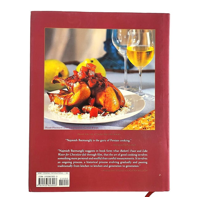 Assouline 2006 Cookbook, "From Persia to Napa: Wine at the Persian Table" Najmieh Batmanglij; Dick Davis; Burke Owens For Sale - Image 4 of 8