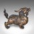 This is a large vintage Pixiu statue. An Oriental, bronze mythological figure, dating to the mid 20th century, circa 1960....