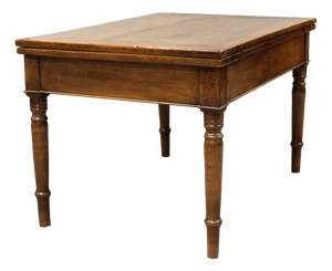 Italian Charles X Extendable Table in Walnut