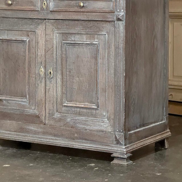 19th Century Louis Philippe Cerused Oak Bookcase For Sale - Image 13 of 18